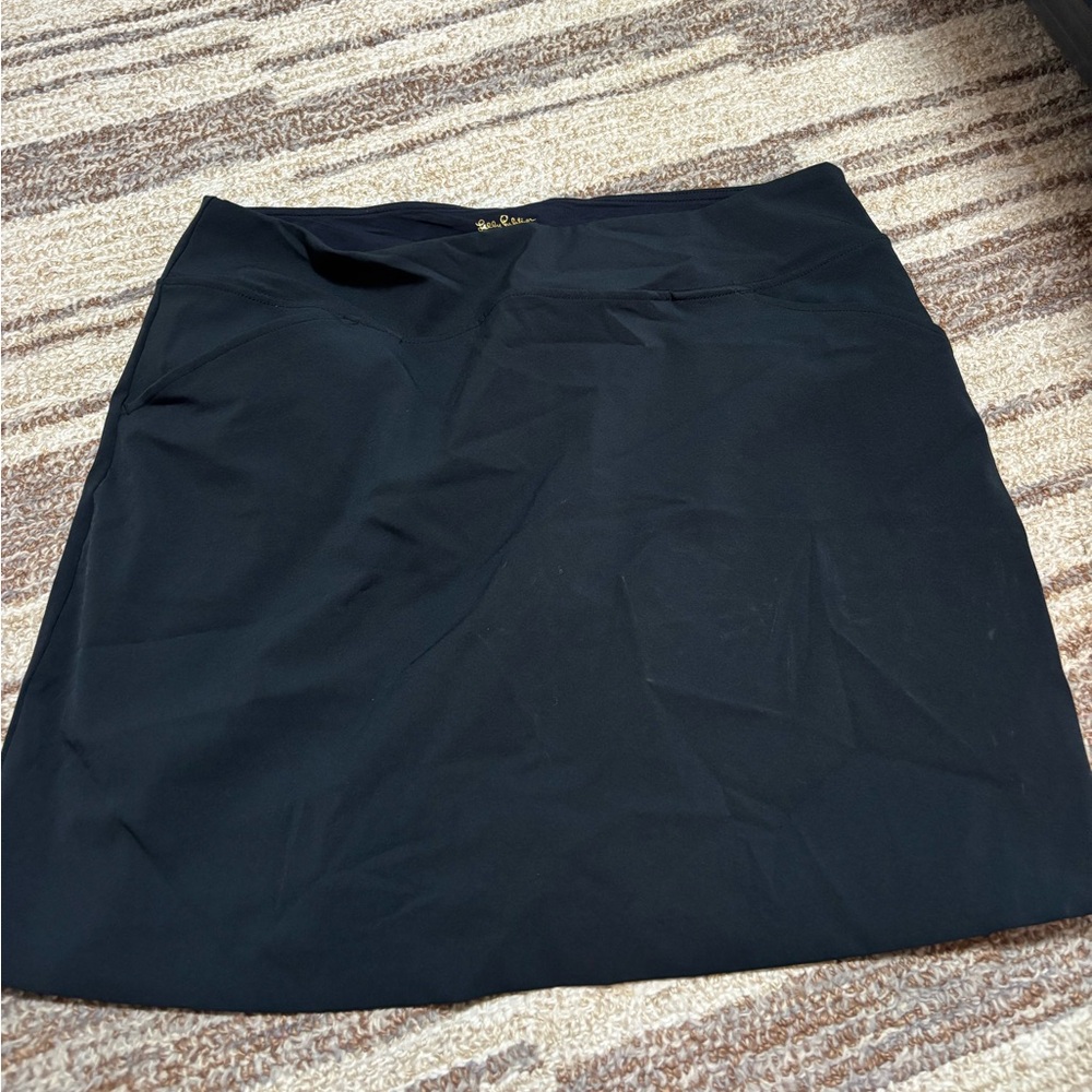 Lilly Pulitzer Black Skirt